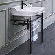 preview thumbnail 3 of 7, Victoriahaus Bath Console in Matte Black