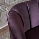 preview thumbnail 41 of 49, Roomfitters Modern Velvet Accent Chair, Upholstered Barrel Chair with Wooden Legs