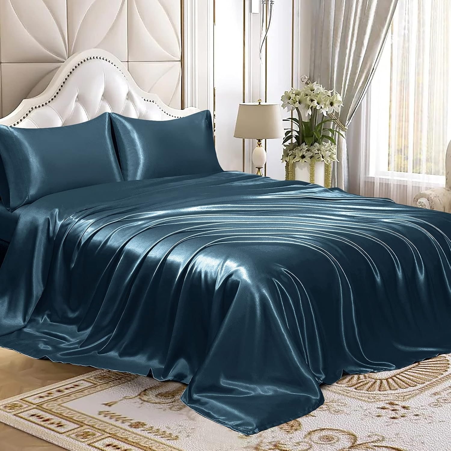 Satin Bed Sheet Sets Bed Bath Beyond