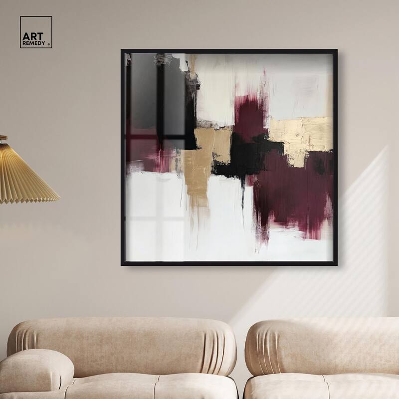 Golden Dusk III Shadowbox by Art Remedy