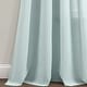 preview thumbnail 10 of 30, Lush Decor Faux Linen Grommet Window Curtain Panel Pair - 84" x 52"