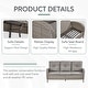 preview thumbnail 64 of 68, Outdoor Swivel Rocker Chairs with Sofa Table