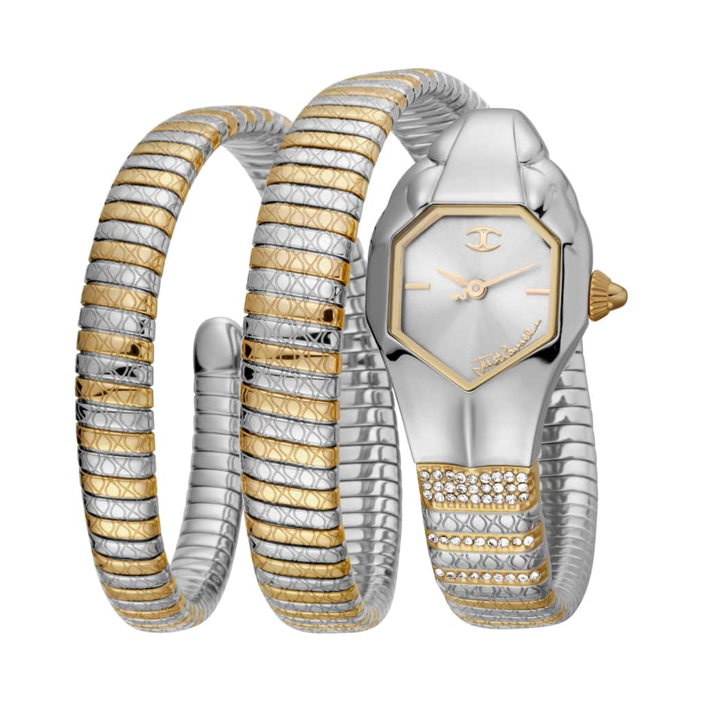 Just Cavalli Women's JC1L112M0045 Quartz Watch - Rose-Tone
