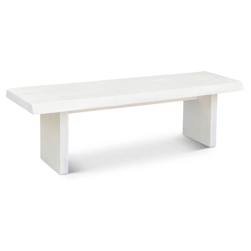 Urbia Brooks Bench - 65" - White Wash