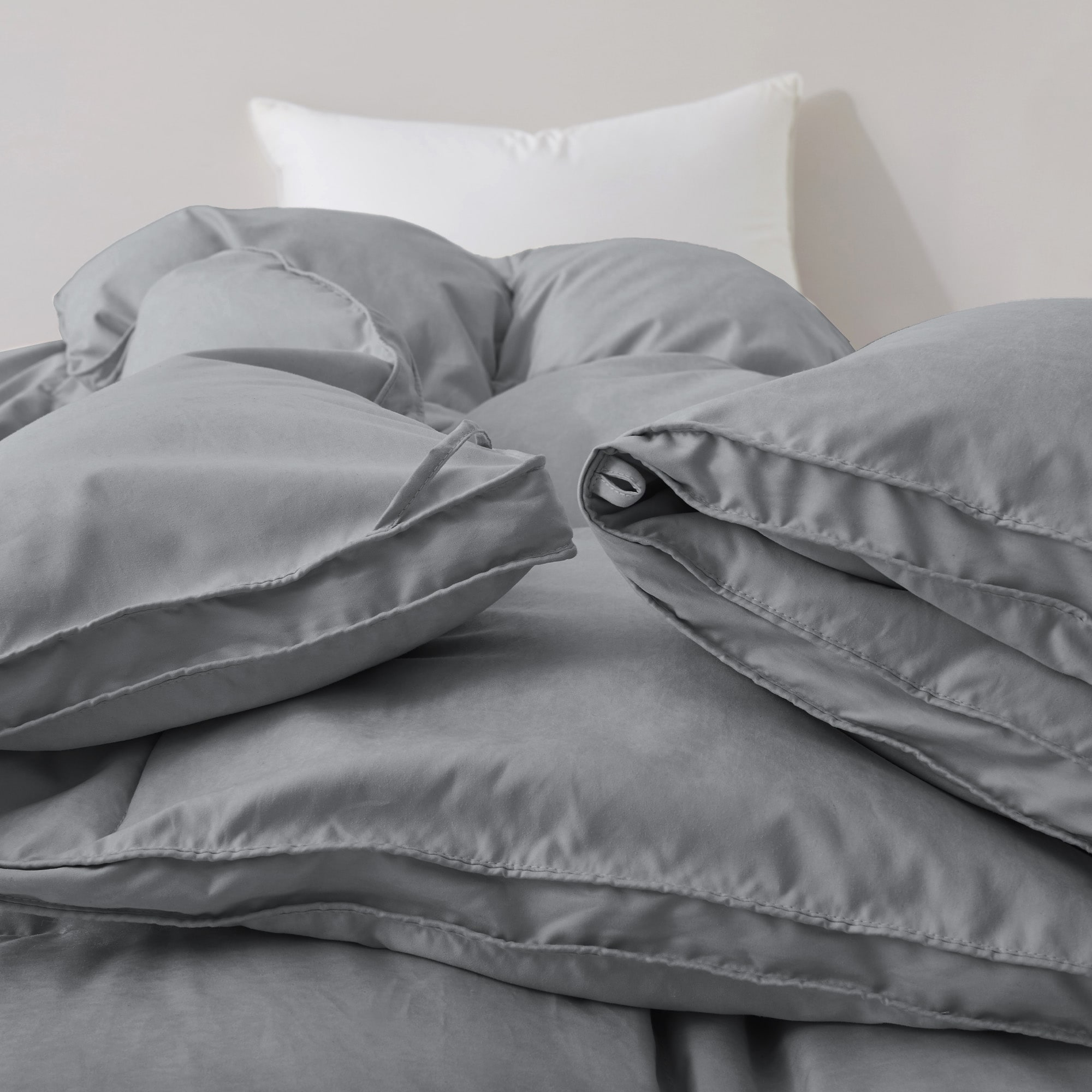 как выглядит Premium White Feather Down Comforter Duvet Insert All Warmth фото