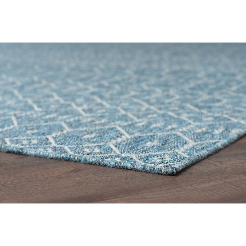 Seros Scandinavian Geometric Indoor/Outdoor Area Rug