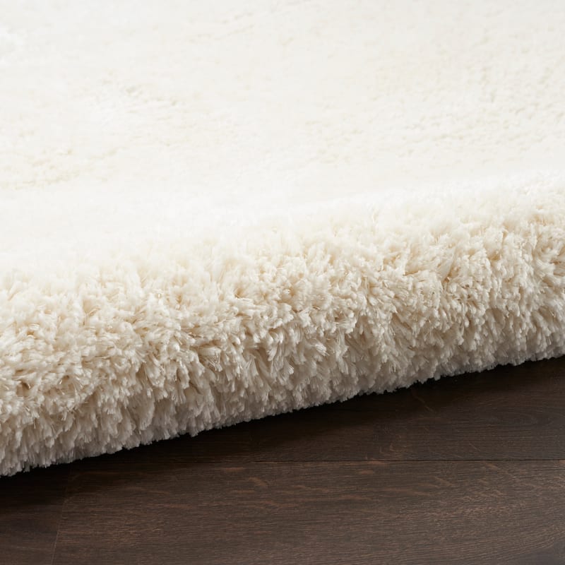 Nourison Luxurious Shag Ultra-plush Pile Glam Solid Area Rug