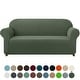 preview thumbnail 60 of 93, Subrtex Stretch Loveseat Slipcover 1 Piece Spandex Furniture Protector Olive Drab