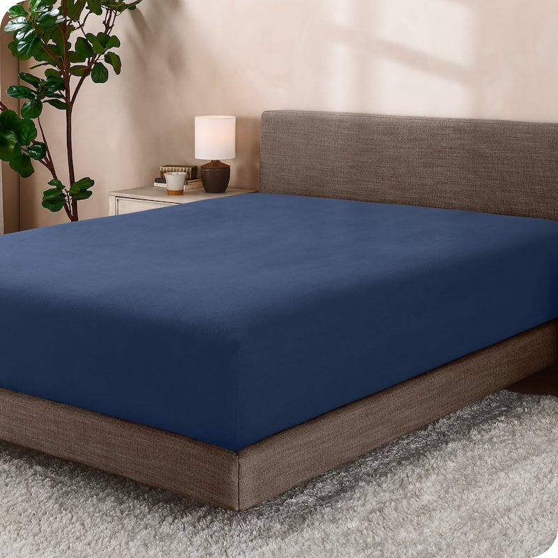 Bare Home Polar Fleece Fitted Bottom Sheet