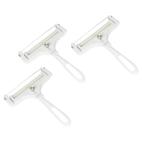 Chef Craft Stainless Steel Wire Adjustable Cheese Slicer - Easily Adjust To Desired Thickness