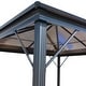 preview thumbnail 15 of 16, Bailey Outdoor 10-foot Aluminum Gazebo by Christopher Knight Home