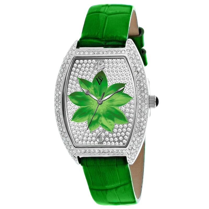 Christian Van Sant Women's Lotus Green Dial Watch - CV4853 - 6 (36)