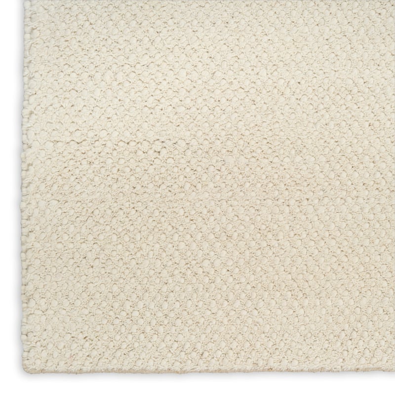 DKNY Pure Rows Handwoven Farmhouse Wool Indoor Rug
