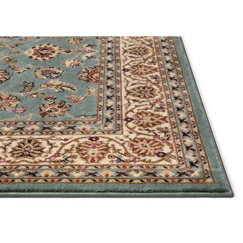 Well Woven Ariana Palace Light Blue Area Rug - 3'11" x 5'3"