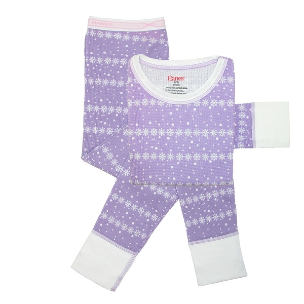 Hanes Girls Thermal Underwear Set