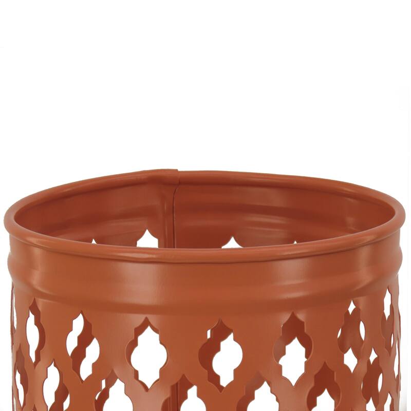 12" Candle Lantern, Papaya by National Tree Company - 12 in