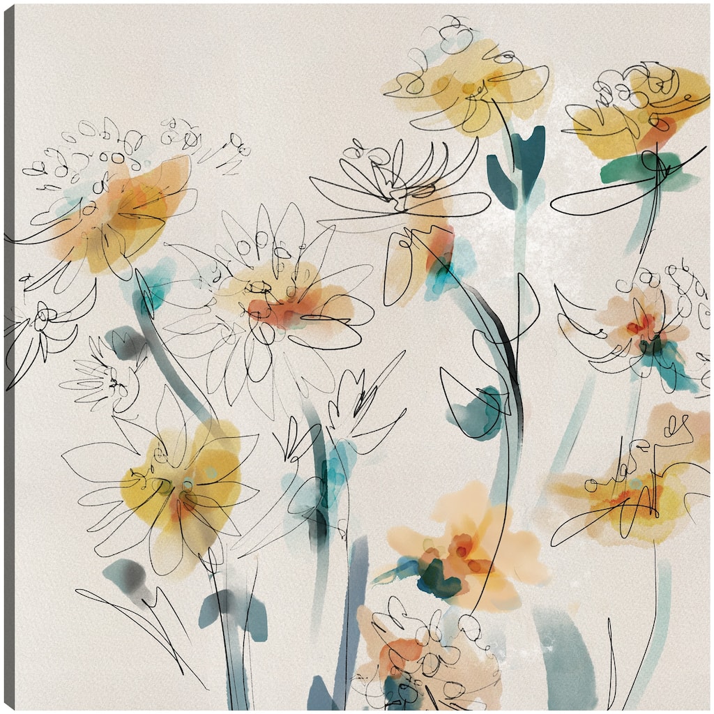 Fine Lines By Studio Arts Canvas Art Print