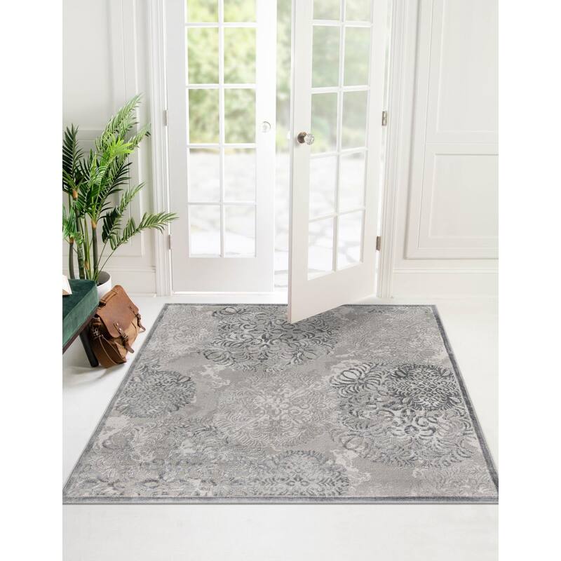 Country & Floral Cadence Collection Area Rug