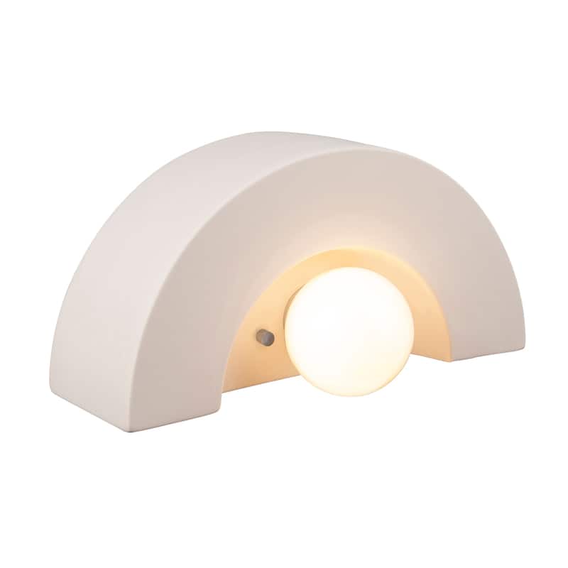 Ceramic Crescent Wall Sconce
