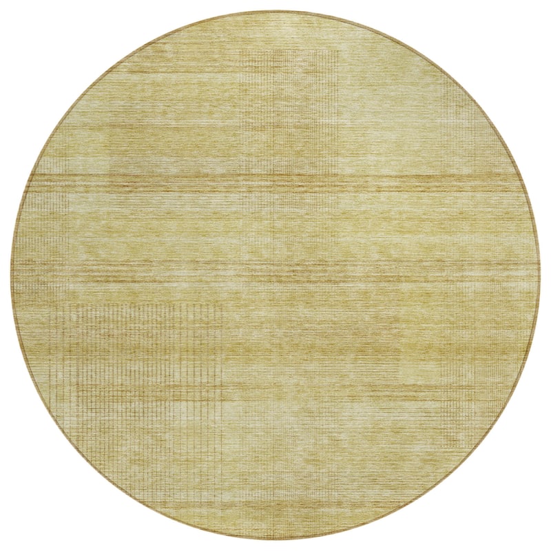 HomeRoots Striped Transitional Rectangle Outdoor Rug