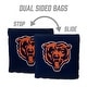 preview thumbnail 4 of 3, Chicago Bears NFL Dual Sided Pro Stop & Slide Cornhole Bags