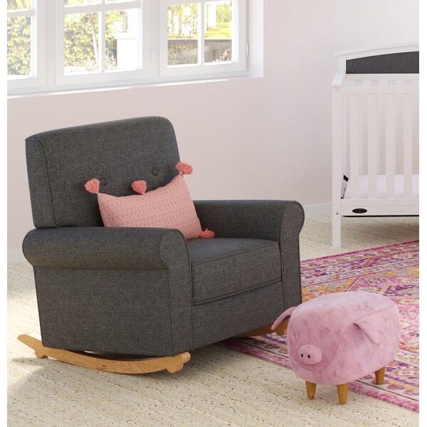 tufted nursery rocker