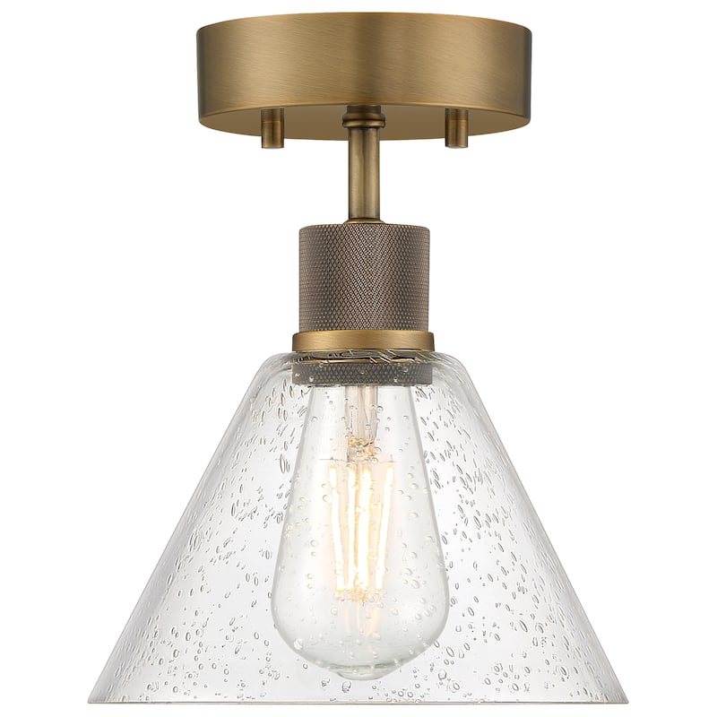 Port Nine Martini LED Semi-Flush Light - Replaceable LED.