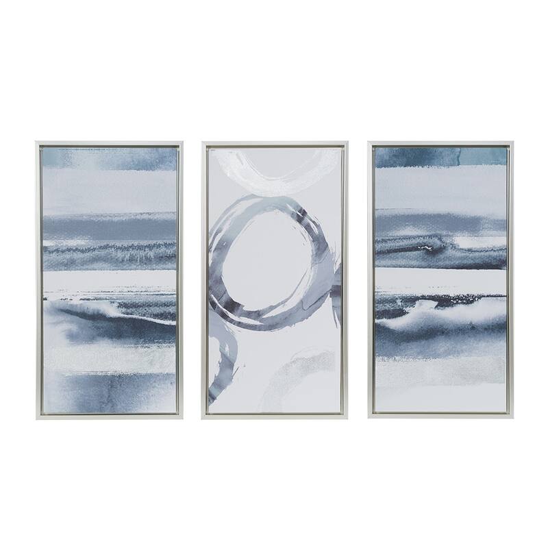 Gracie Mills Louise Tranquil Sorbet Sky Gel Coat Canvas