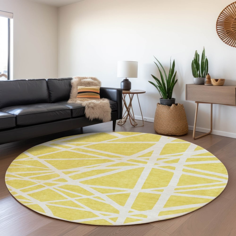 Premium Washable Super Soft Contemporary Harvey Mayfield Rug