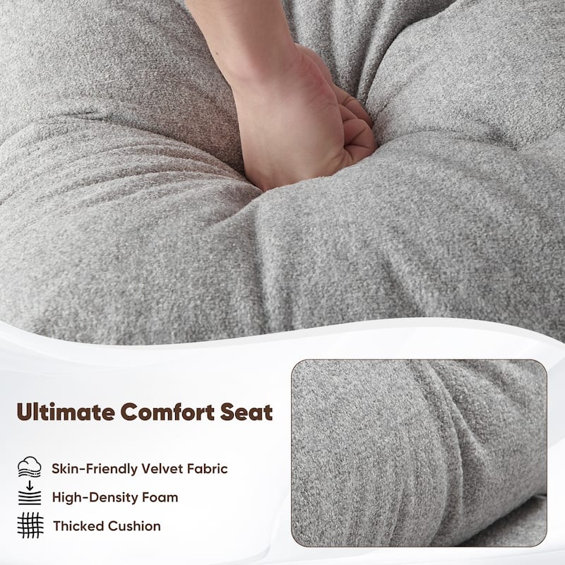 Pocassy Sofa Bed Sleeper Pull Out 4 in 1 Sleeper Sofa Couches with Storage