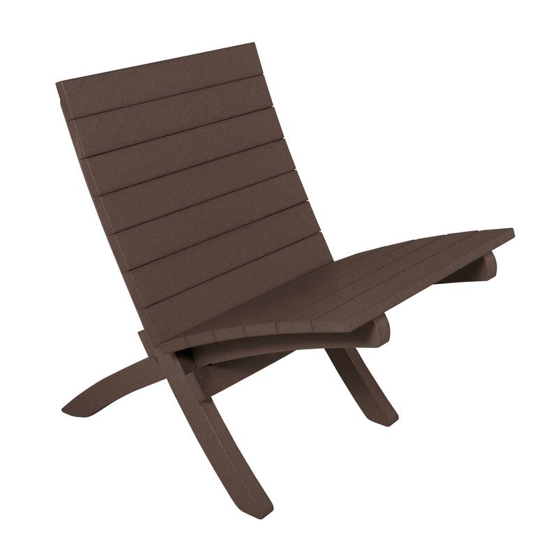 BAHIA VERDE OUTDOORS Haven Modern Side Chair - Mangrove Brown