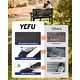 preview thumbnail 7 of 14, WINSOON All-Weather HIPS Outdoor Garden Bench, 56" Adirondack Outdoor Patio Bench