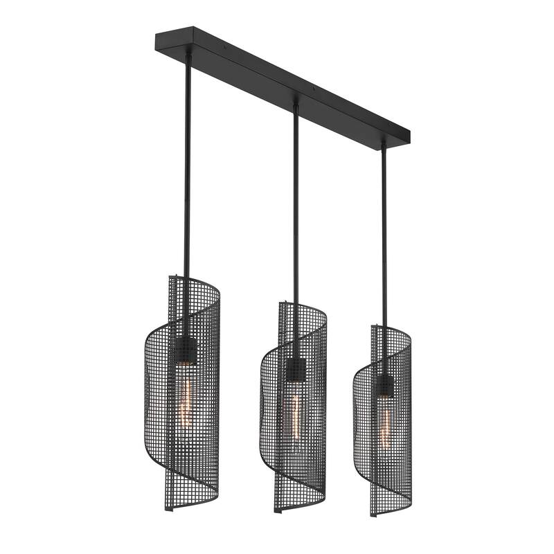 Savoy House 1-8031-3 Hillbourne 3 Light 38" Wide Linear Pendant