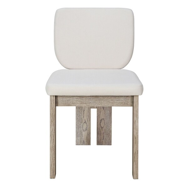 Roomfitters 7 Pcs Retro Dining Set with Rectangular Table