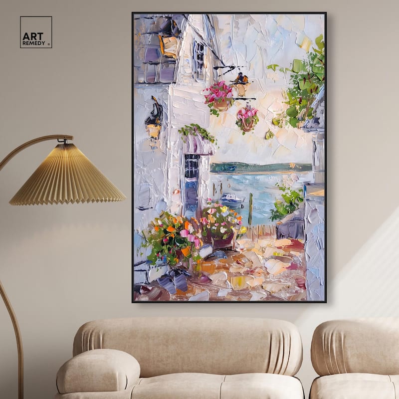 Harbor Hideaway I Canvas by Art Remedy