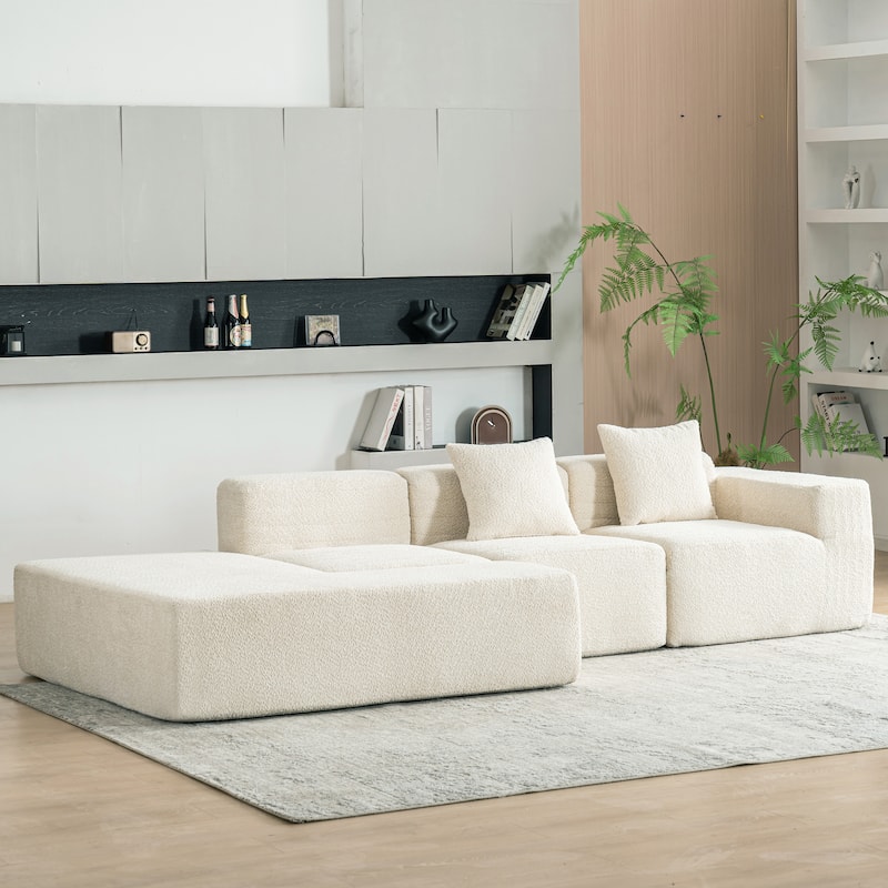 Sectional Sofa Full-compressed Sofa Couch Free-combined Sofa