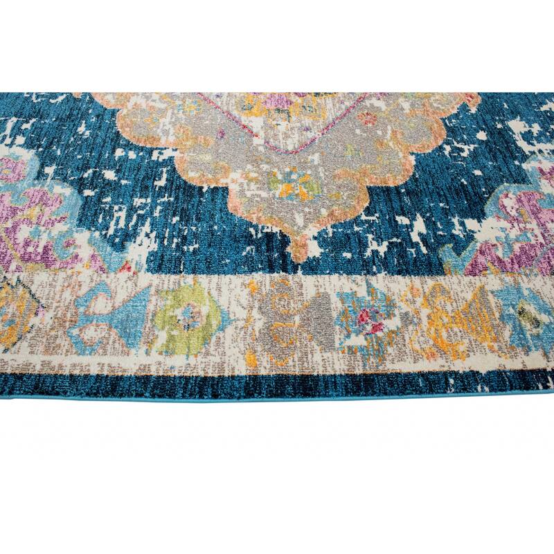 Noori Rug Sapphire Distressed Jerilyn Rug