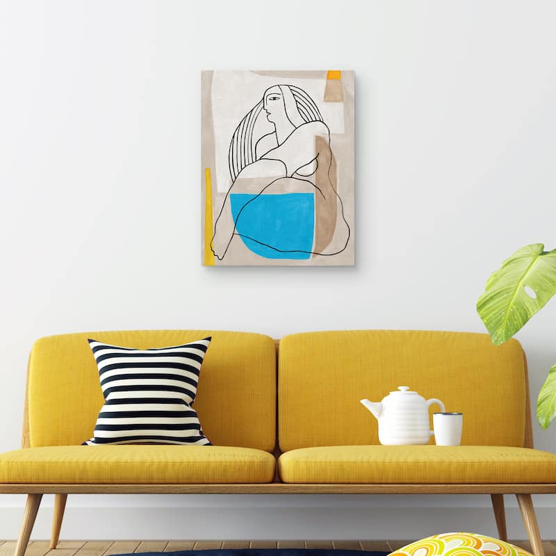 Hesitation by Kristine Hagen Canvas Art Print