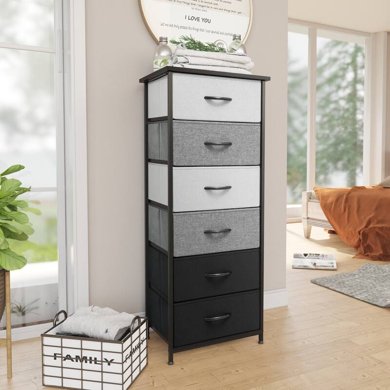 Pellebant 6 Drawers Vertical Storage Tower