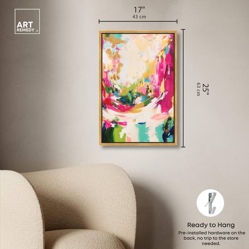 Deep Bloom I Canvas by Art Remedy