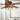 Aeris River of Goods Tan Oil-Rubbed Bronze and Metal Fabric Ceiling Fan with Light - 42" x 42" x 13"/18"