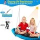 preview thumbnail 5 of 6, Metal Swing Stand With Saucer Outdoor Playground Metal Swing Set For Kids Outdoor Play Equipment