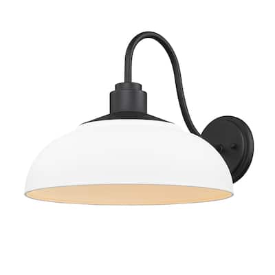 Levitt 13.63" Wide 1-Light Natural Black Outdoor Wall Light