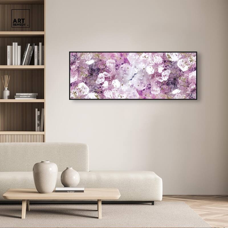 Crystal Romance Panoramic Canvas by Art Remedy