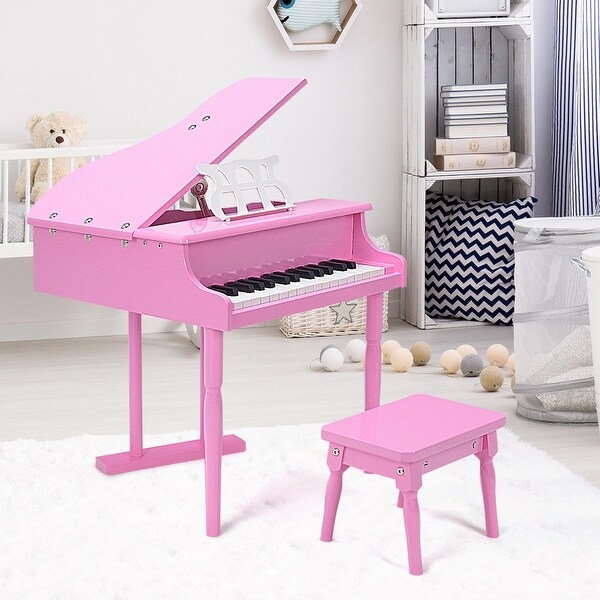toddler piano with bench