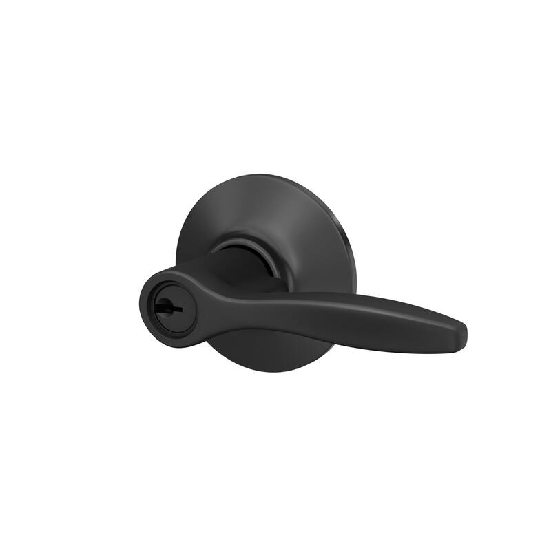 Schlage F51A-DEL Delfayo Single Cylinder Keyed Entry Door Lever Set