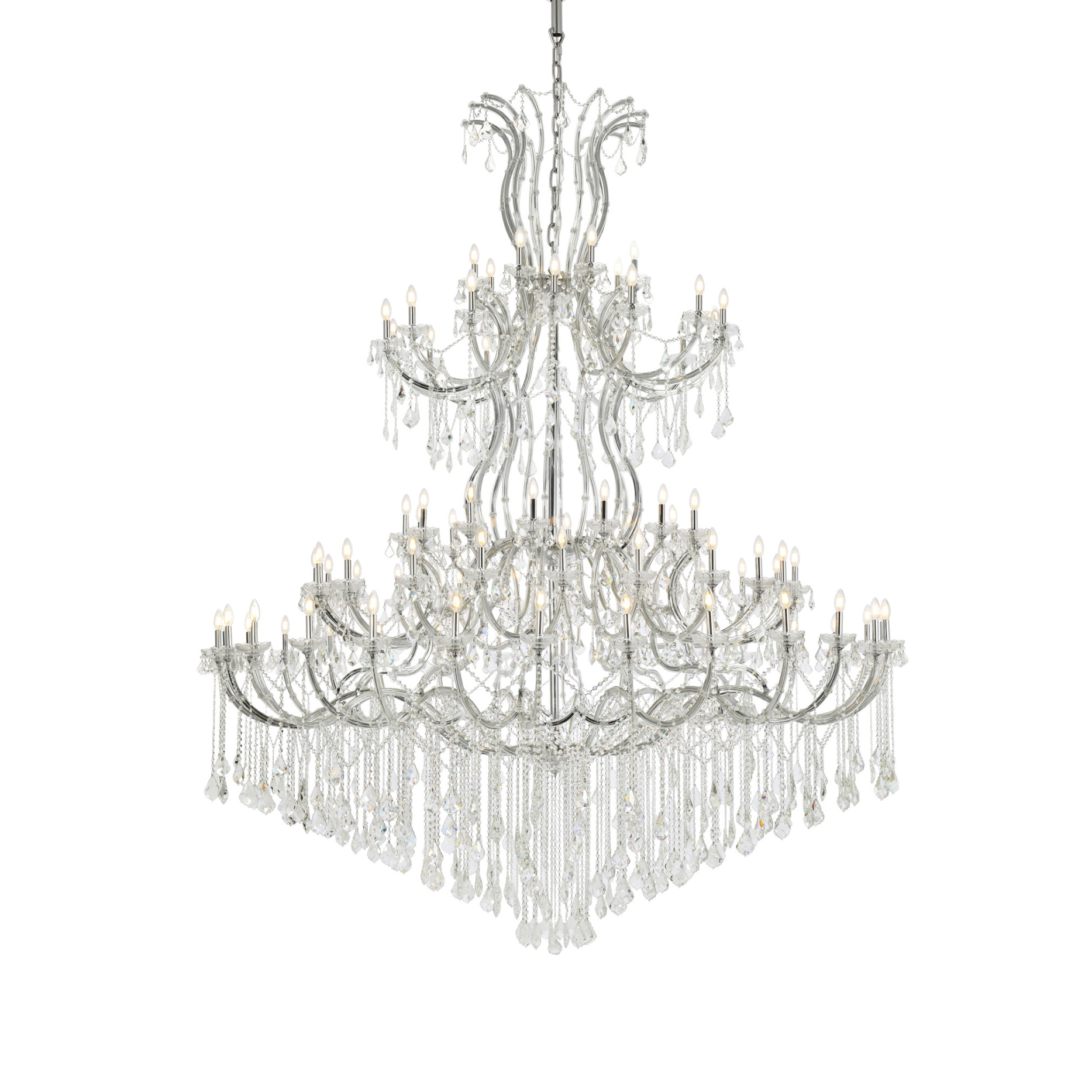 Elegant Lighting 2800G120/RC Maria Theresa 84 Light 96