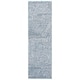 preview thumbnail 12 of 20, SAFAVIEH Handmade Natural Fiber Erltrud Farmhouse Hemp Rug 2'3" x 8' Runner - Grey/Blue