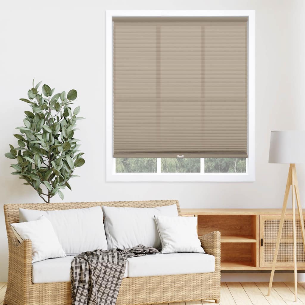 64-inch Linen Light-filtering Cordless Cellular Shade