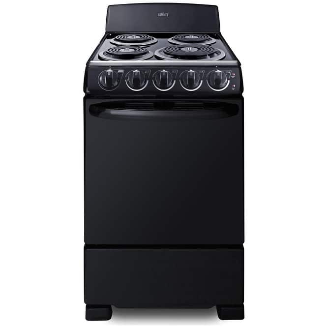 Summit RE2031 20" Wide 2.3 Cu. Ft. Free Standing Electric Range with
